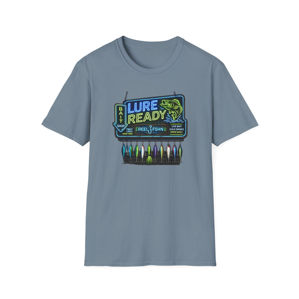 Lure Ready Neon Sign  T-Shirt