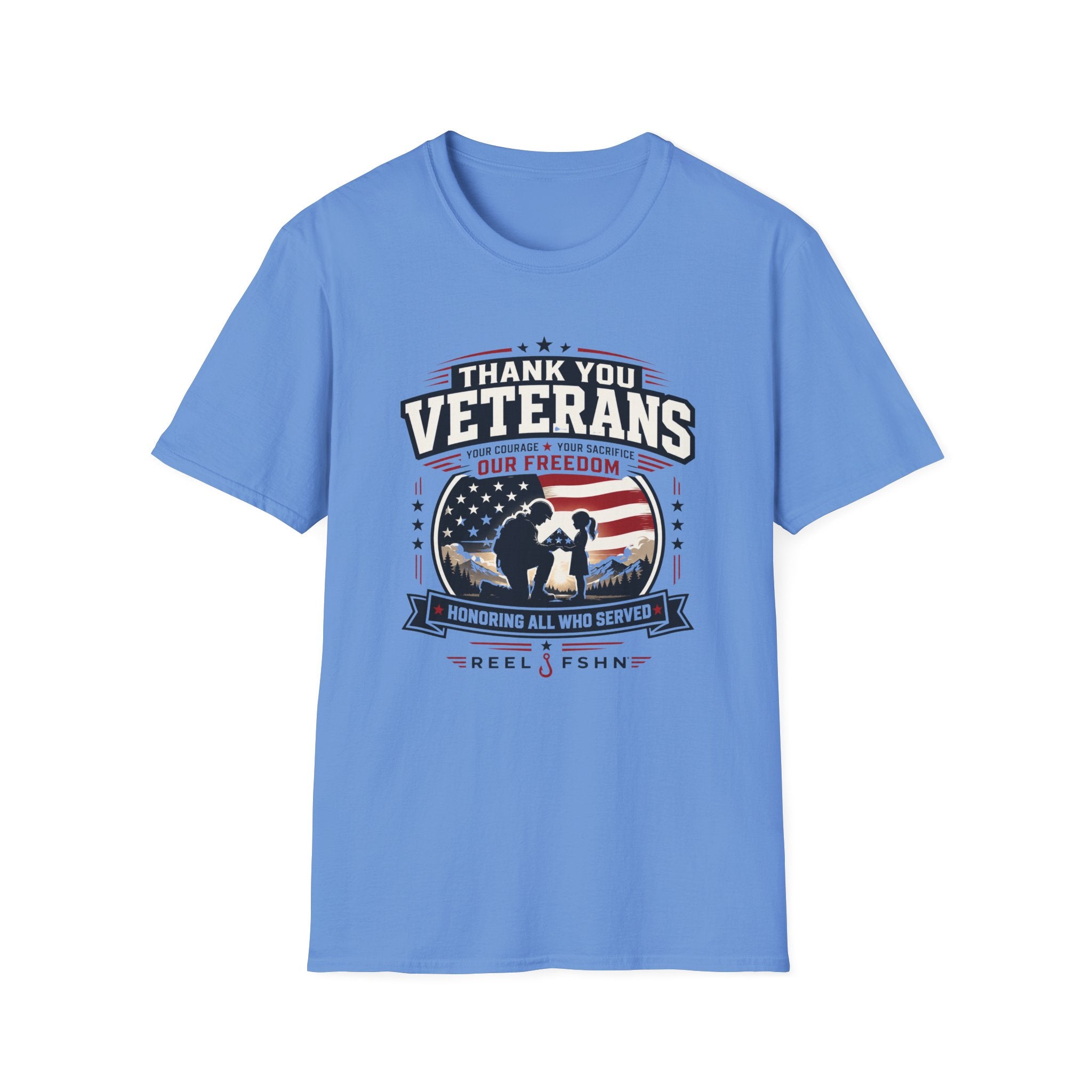 Thank You Veterans Honoring All Who Served T-Shirt
