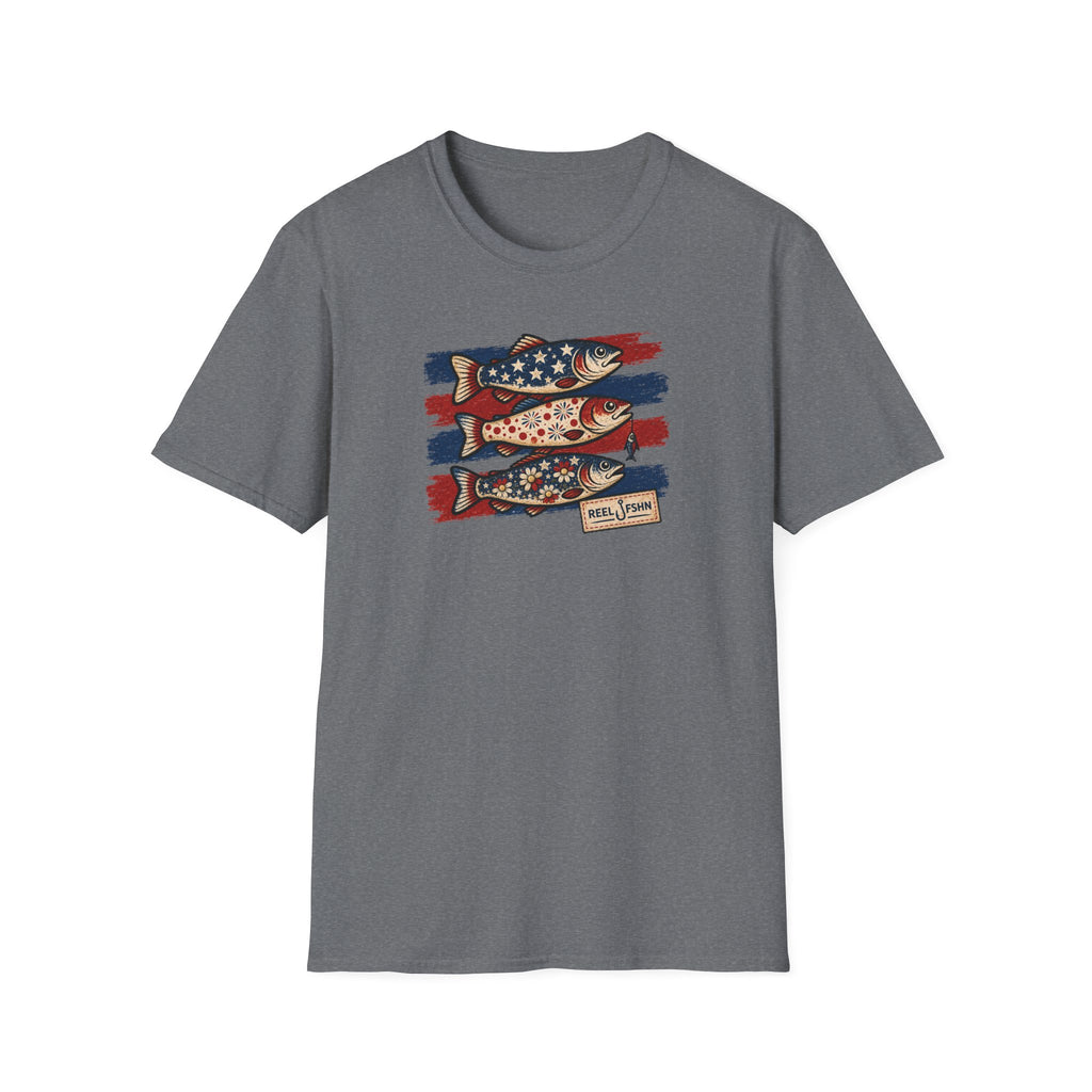 Flowery Fish & Stars T-Shirt