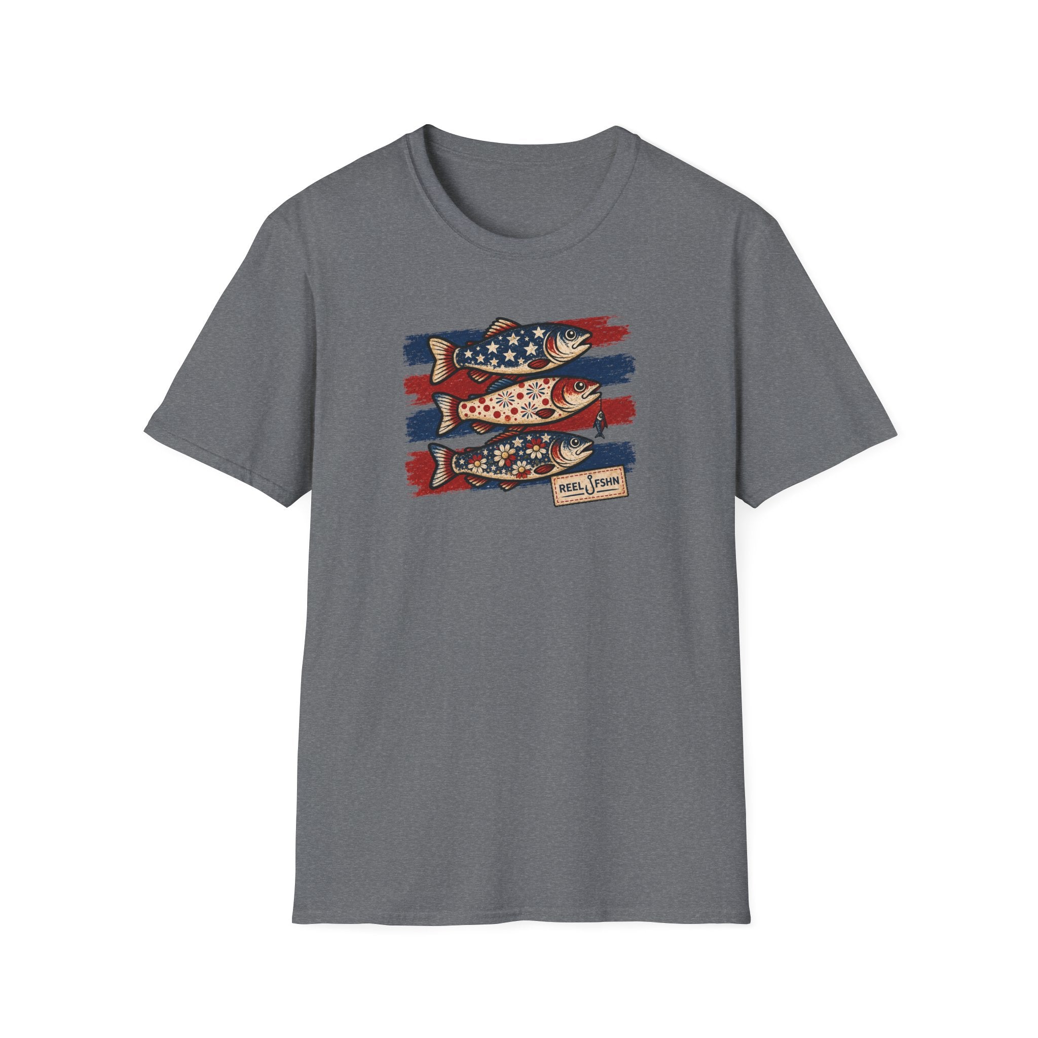 Flowery Fish & Stars T-Shirt