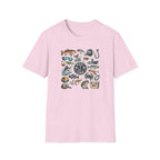 Tackle Box Sticker Sheet T-Shirt