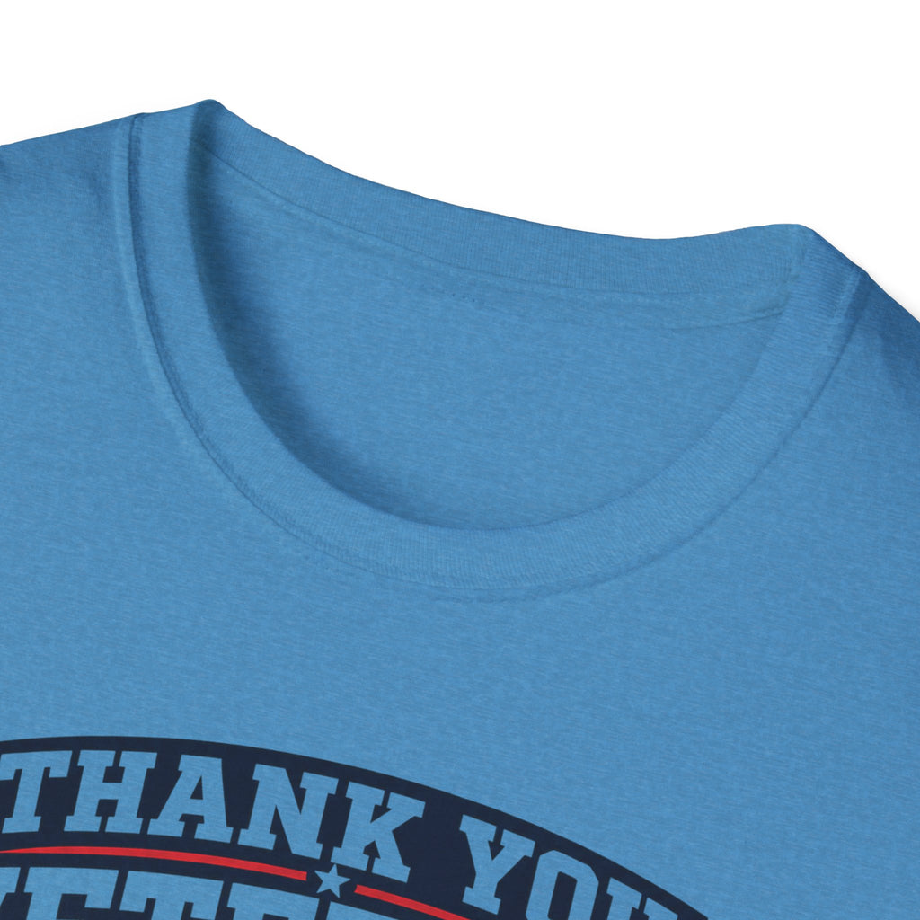 Thank You Veterans For Your Service T-Shirt
