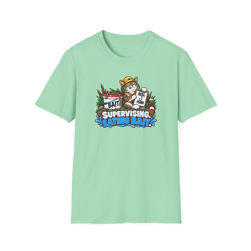 Supervising.  Eating Bait T-Shirt