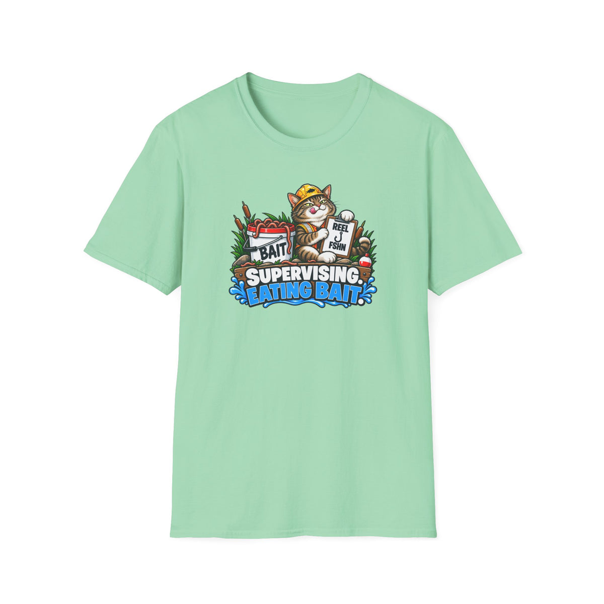 Supervising.  Eating Bait T-Shirt