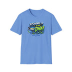 Fishing Is In My DNA with Yellowfin Tuna T-Shirt