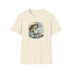 Bass Graphic with Boat T-Shirt