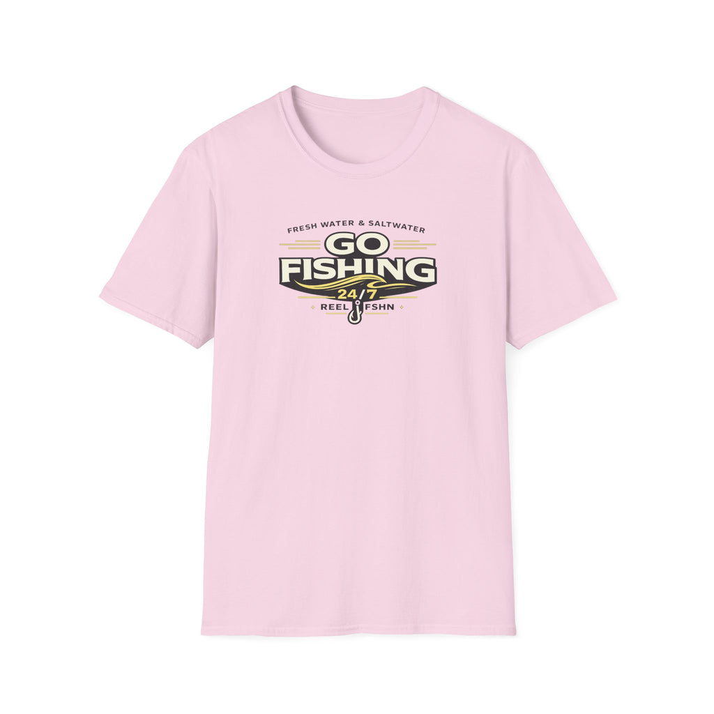 Fresh Water Salt Water Go Fishing T-Shirt