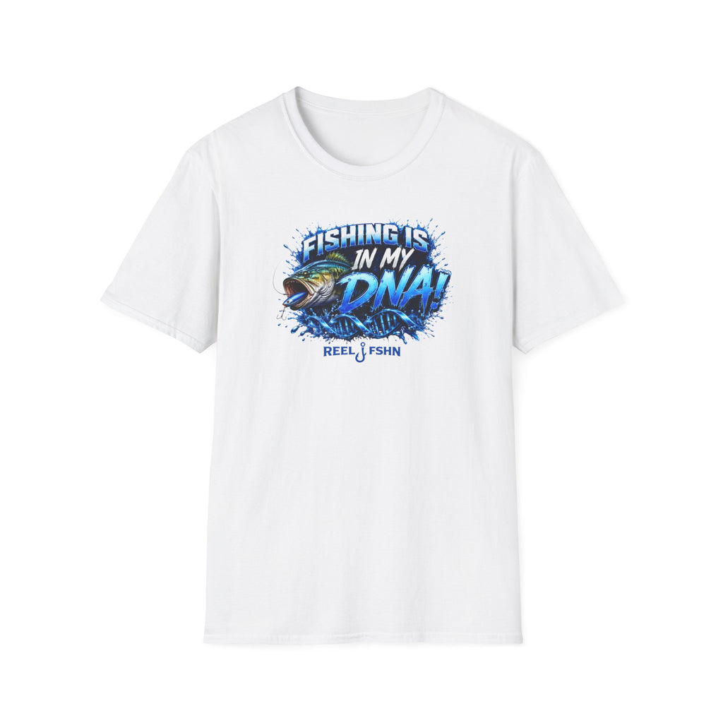 Fishing Is In My DNA with Bass T-Shirt