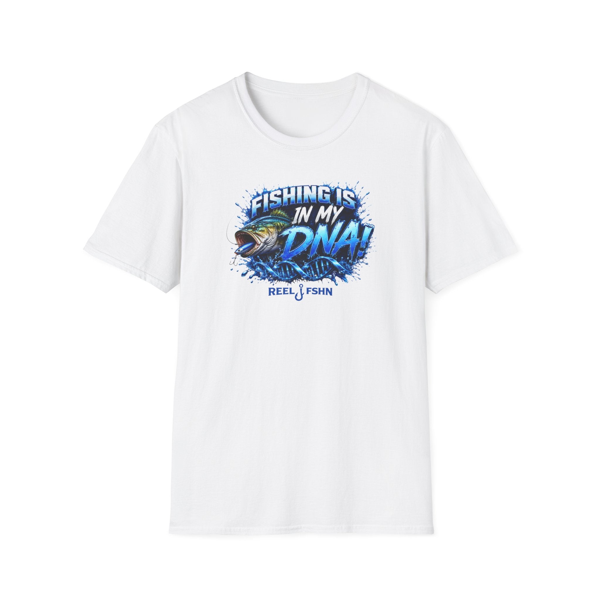 Fishing Is In My DNA with Bass T-Shirt