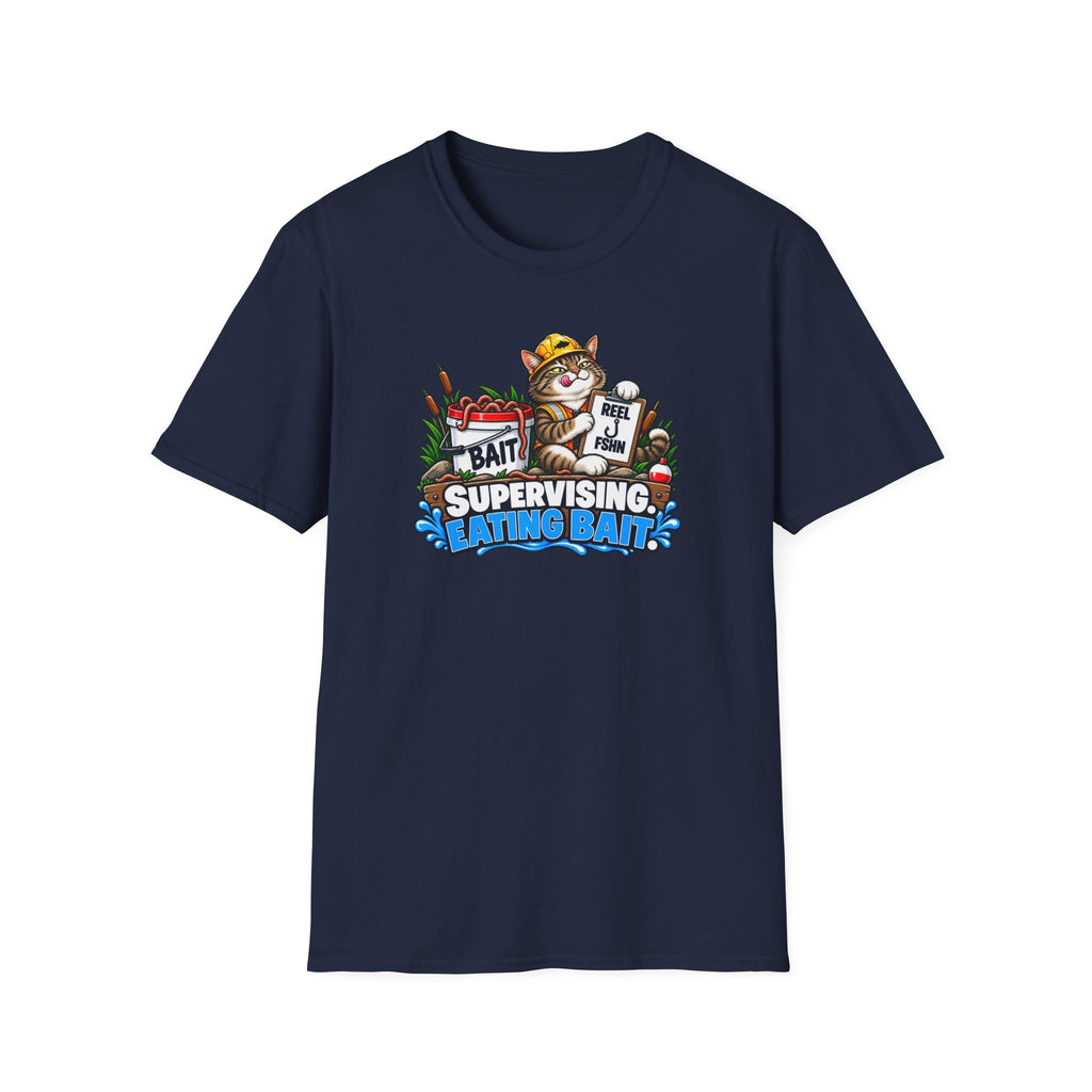 Supervising.  Eating Bait T-Shirt