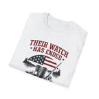 Their Watch Has Ended Our Freedom Continues T-Shirt