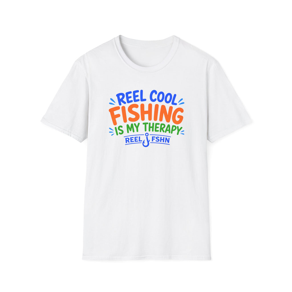 Reel Cool Fishing Is My Therapy  T-Shirt