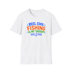 Reel Cool Fishing Is My Therapy  T-Shirt