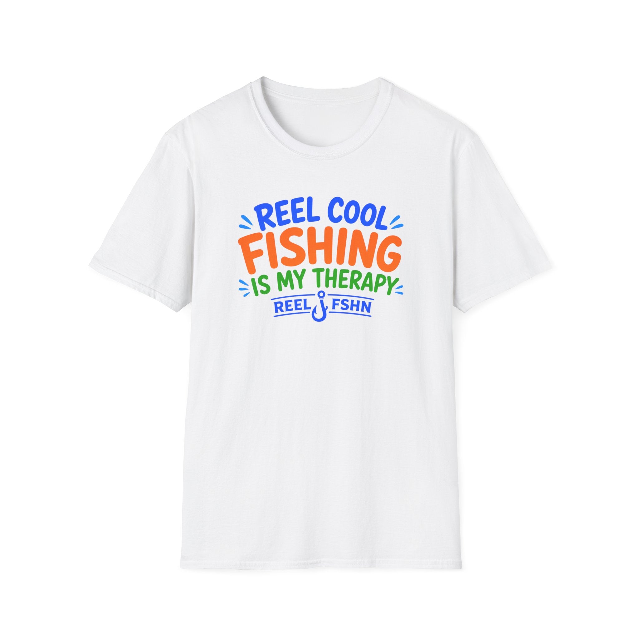 Reel Cool Fishing Is My Therapy  T-Shirt
