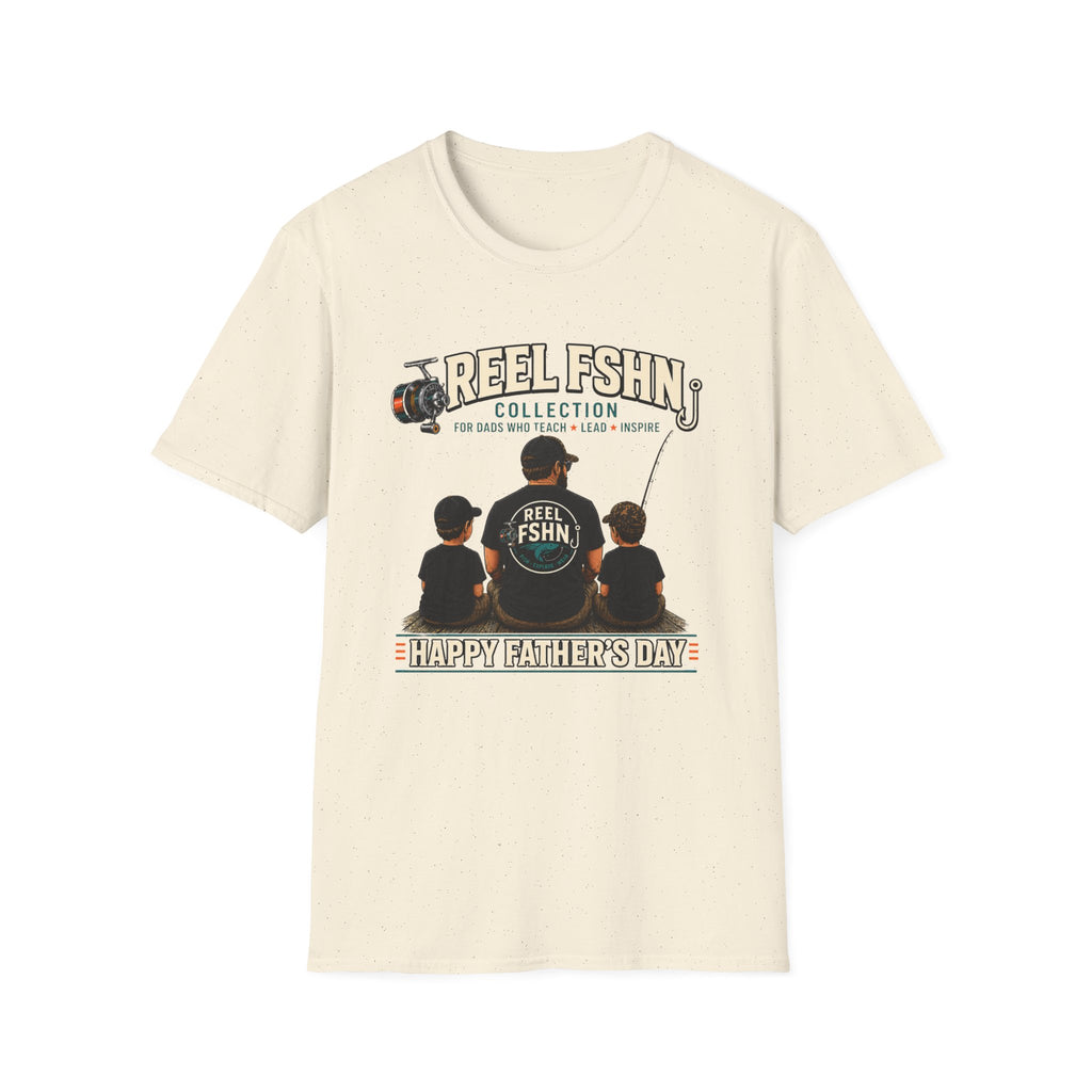 REEL FSHN Happy Father's Day T-Shirt