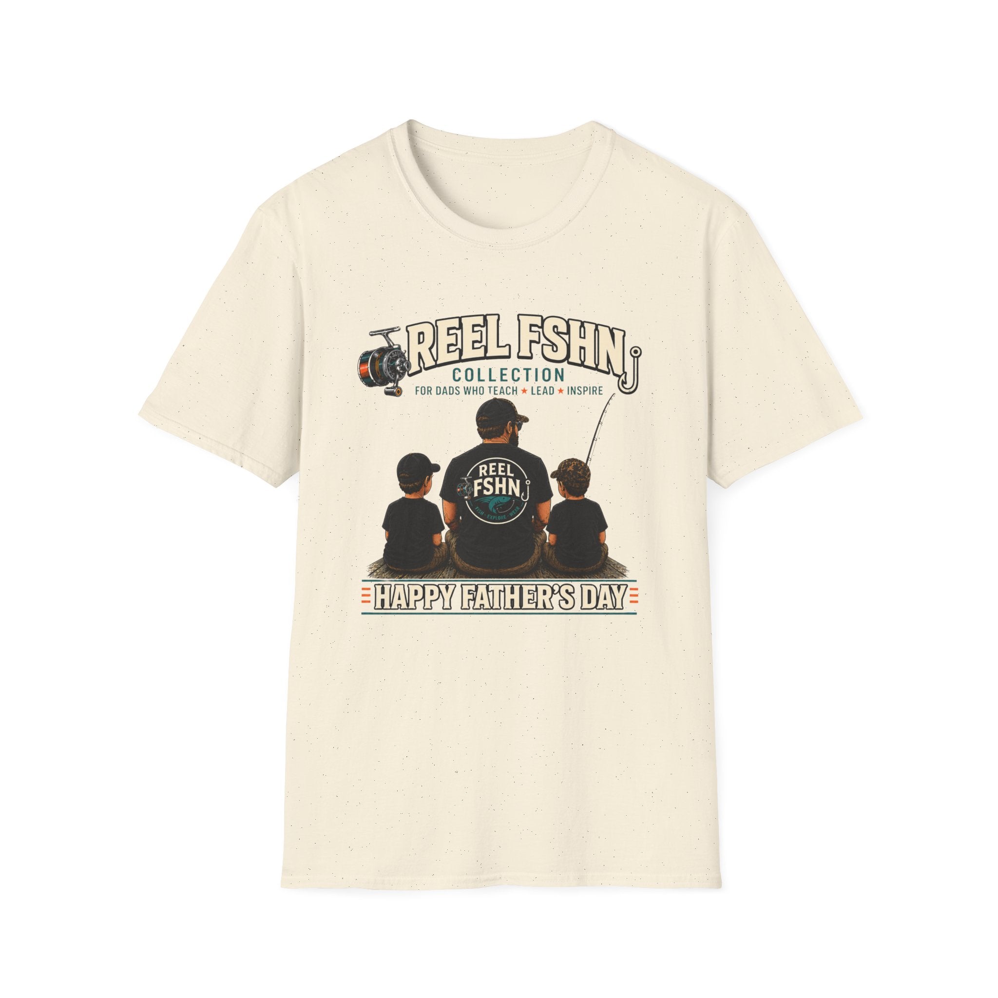 REEL FSHN Happy Father's Day T-Shirt