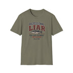 Professional Liar Fish Size Estimates Included T-Shirt