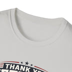 Thank You Veterans Honoring All Who Served T-Shirt