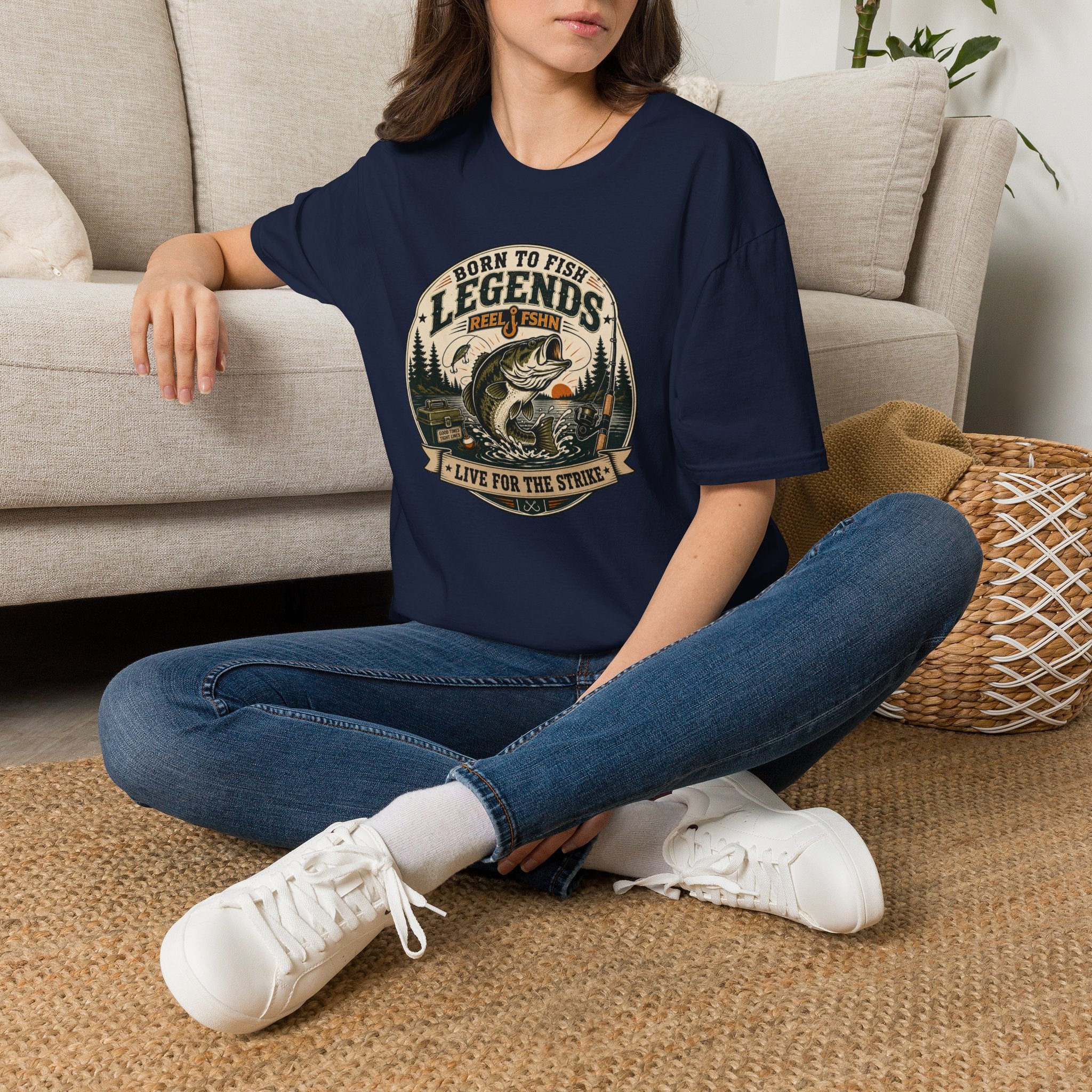 Born To Fish Legends T-Shirt