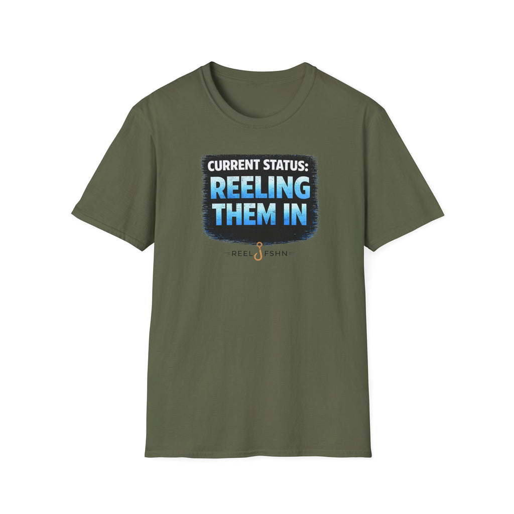 Current Status: Reeling Them In T-Shirt