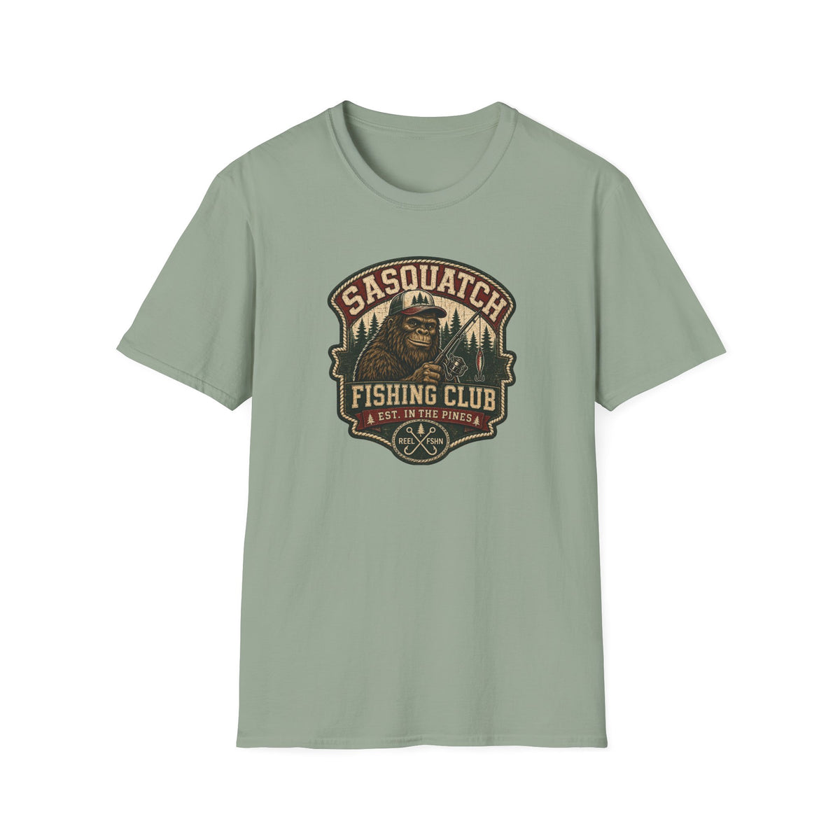Sasquatch Fishing Club T-Shirt
