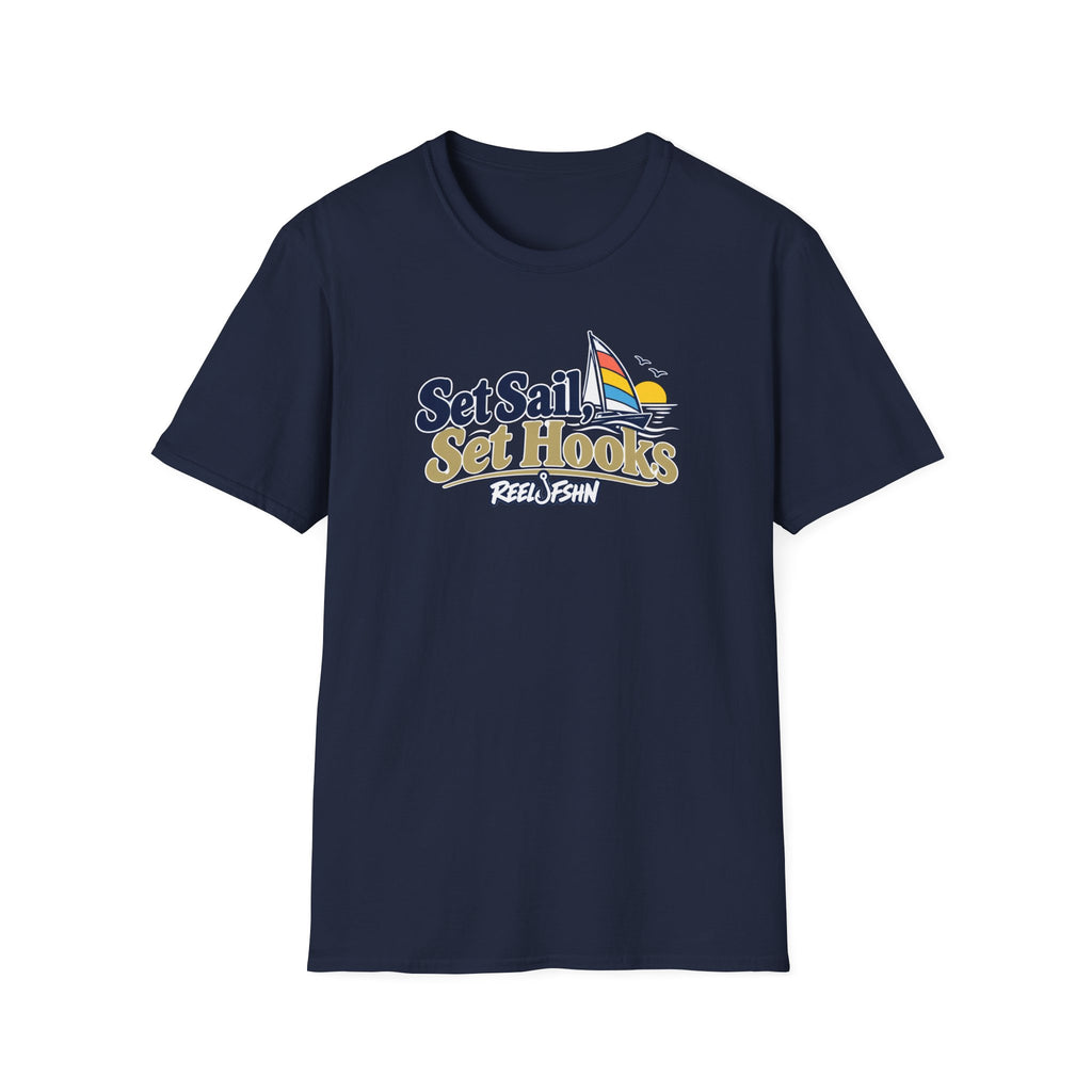 Set Sail, Set Hooks T-Shirt