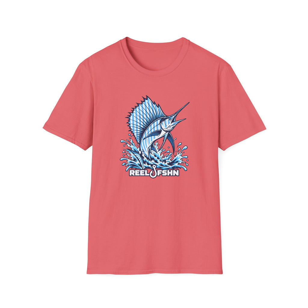 Blue & White Marlin T-Shirt