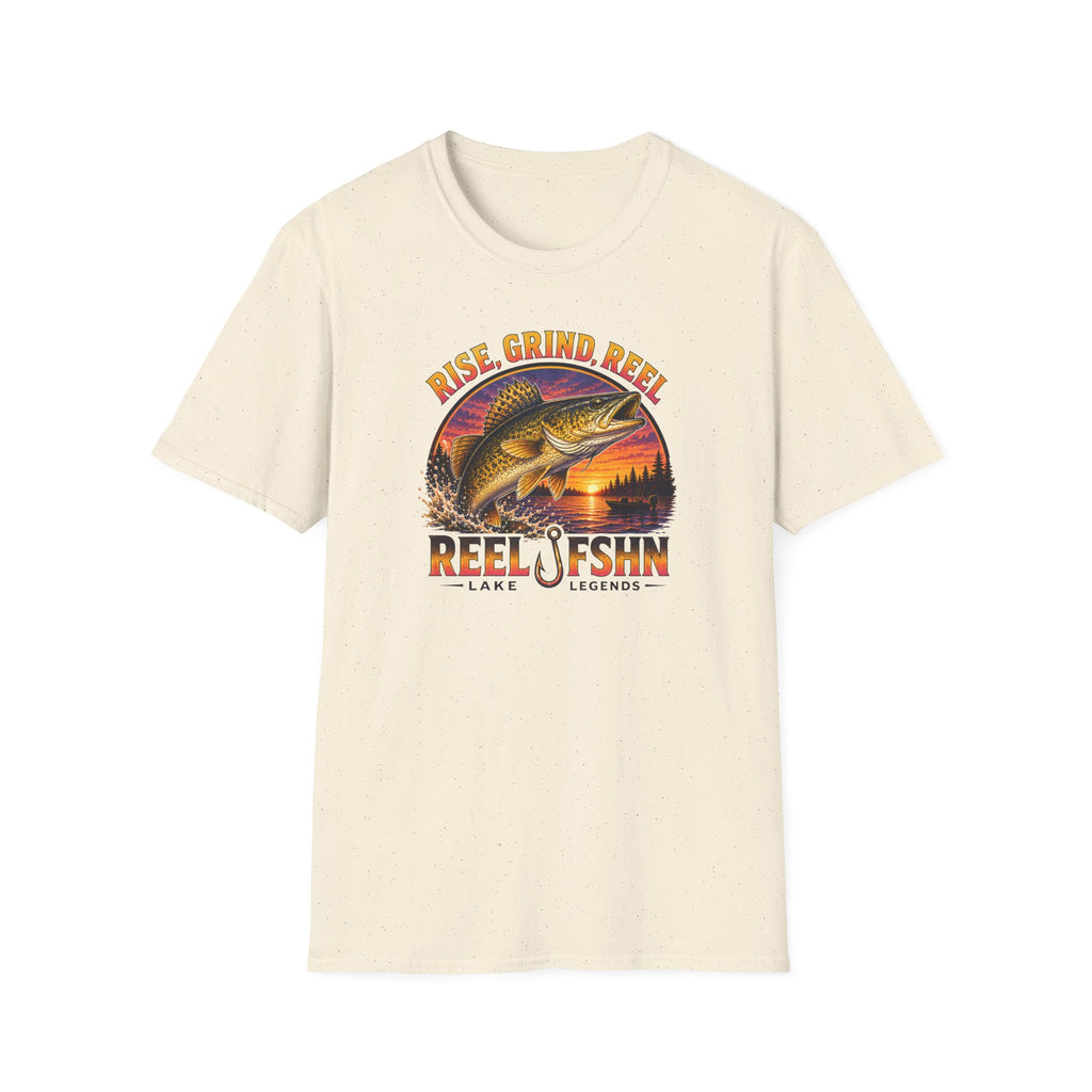 Rise, Grind, REEL T-Shirt