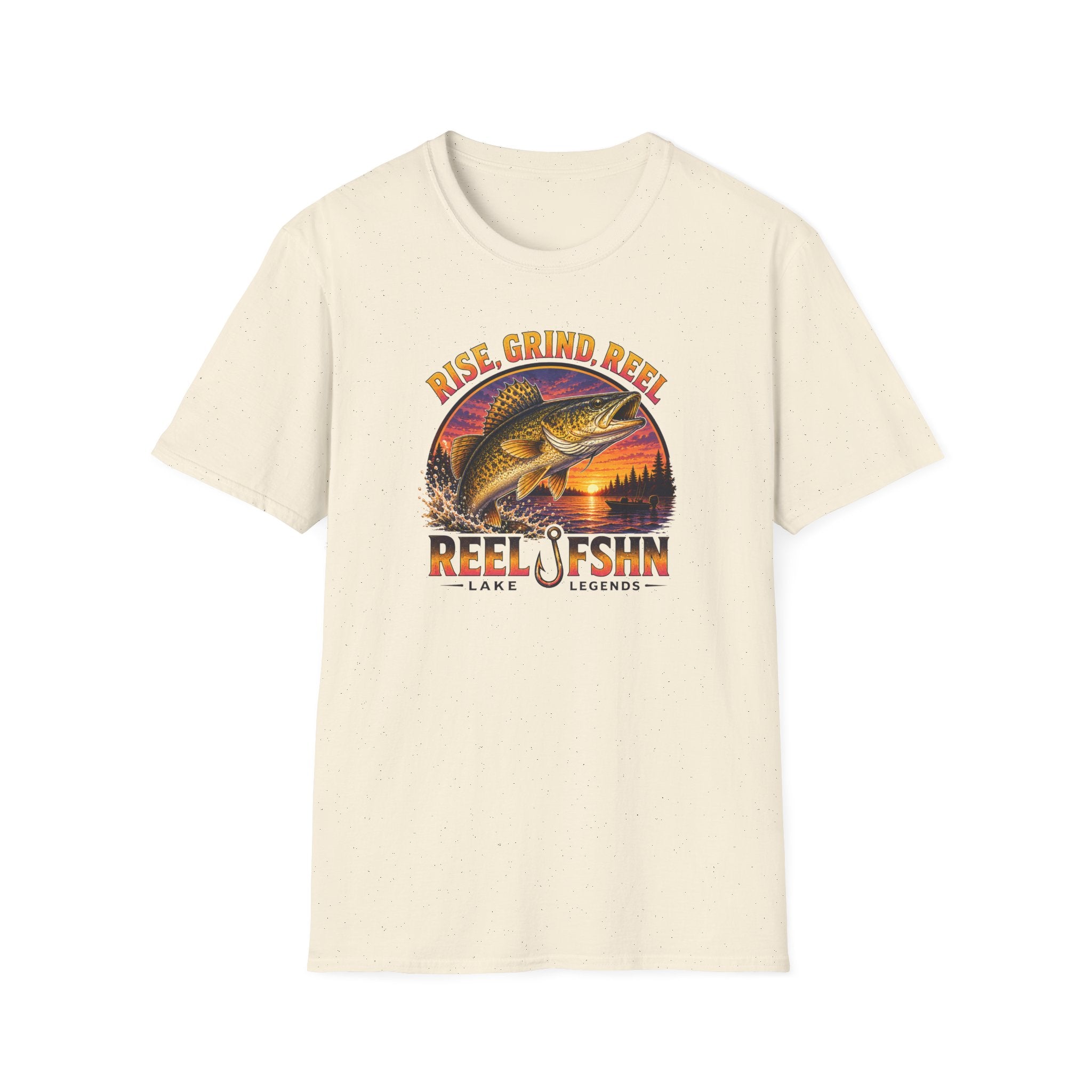 Rise, Grind, REEL T-Shirt