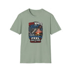 Red White & Reel That's How I Feel Happy 4th of July T-Shirt