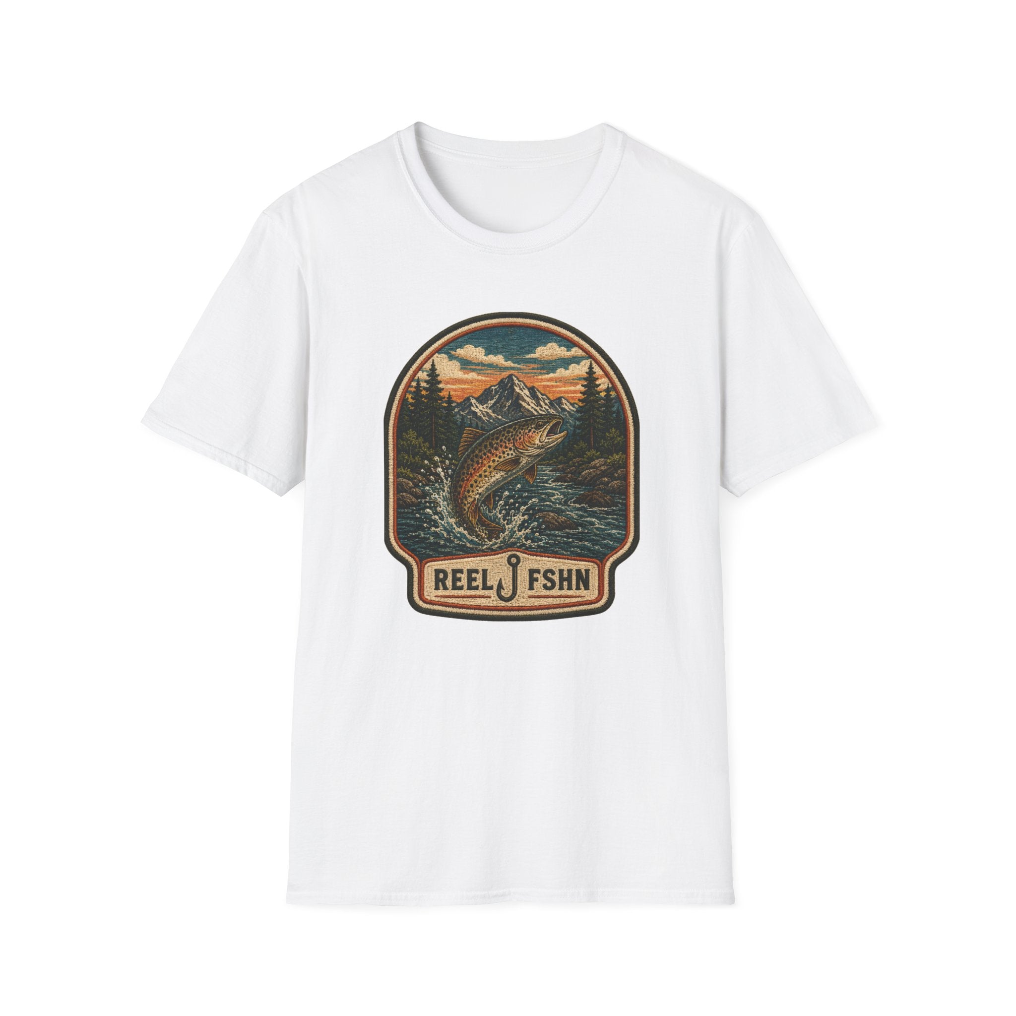 Trout Stream Patch T-Shirt