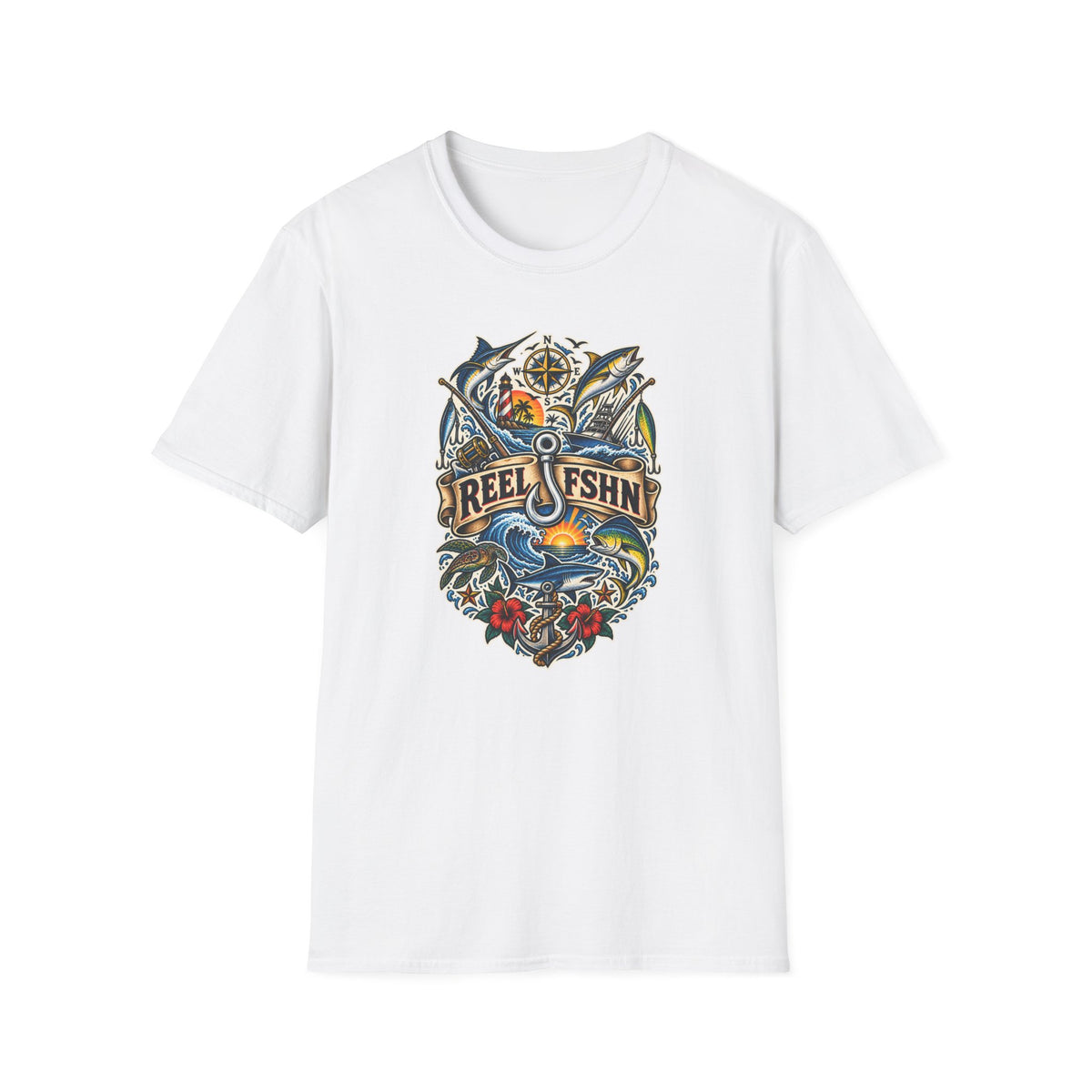 Tide Chart Tatoo T-Shirt