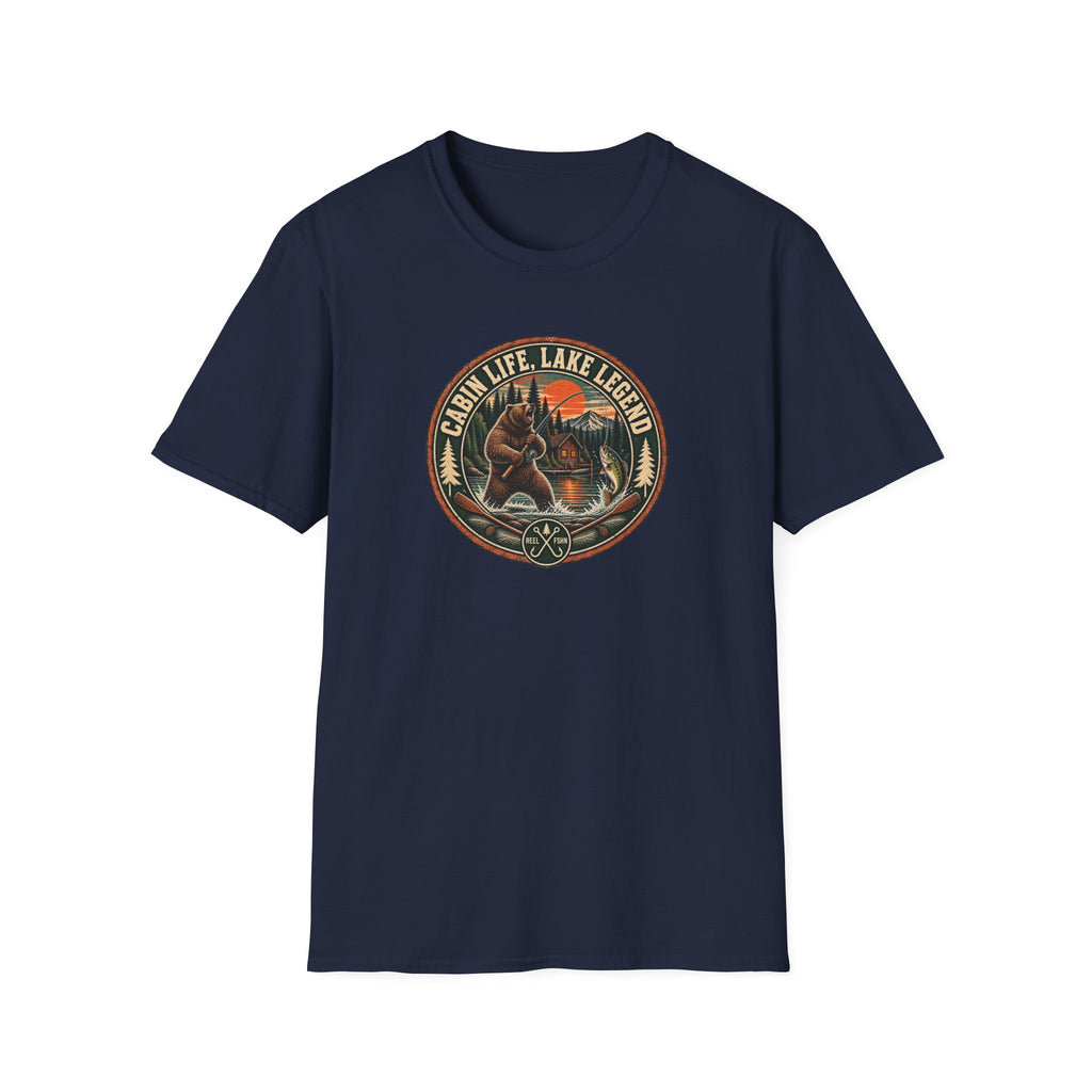 Cabin Life.  Lake Legend T-Shirt