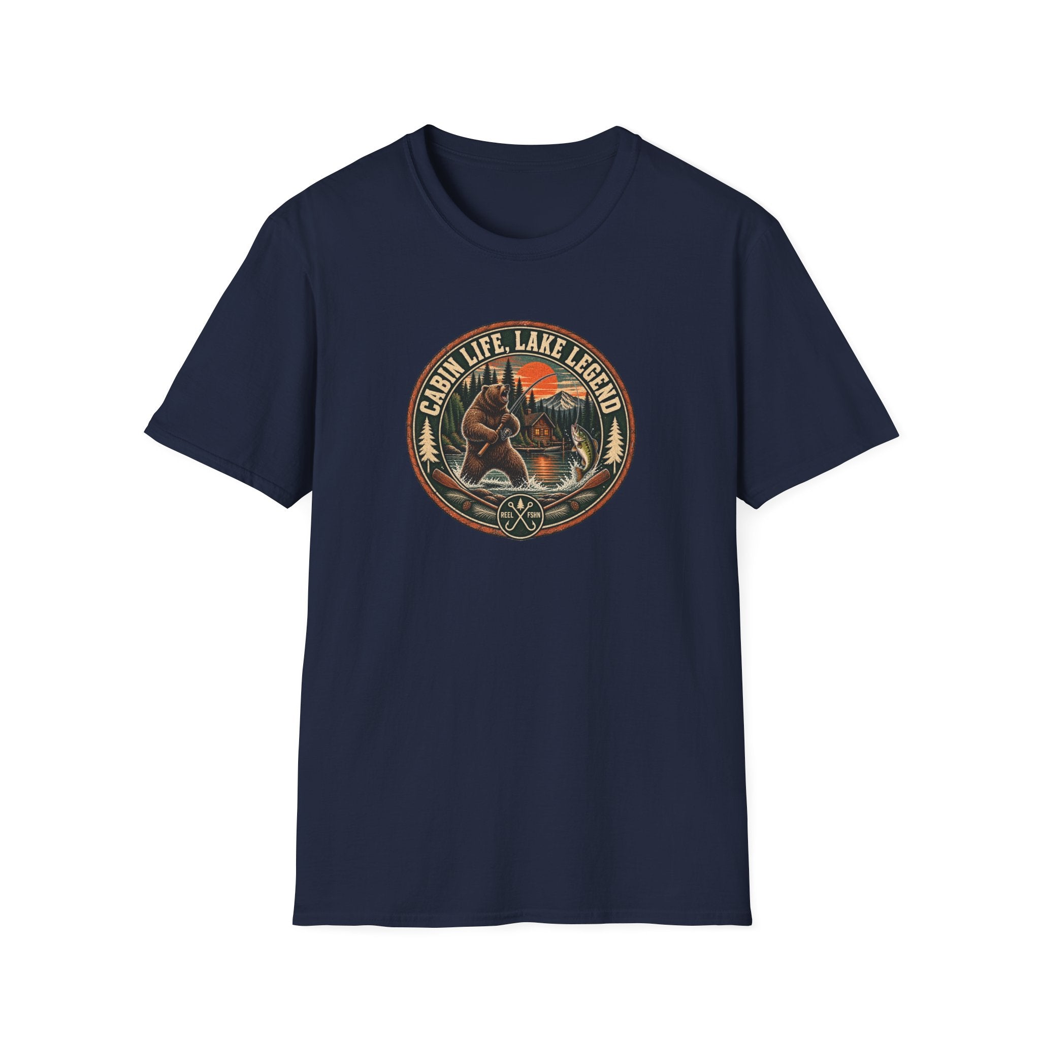 Cabin Life.  Lake Legend T-Shirt
