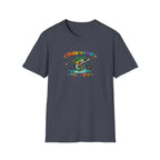 Born To Fish Funky Print T-Shirt
