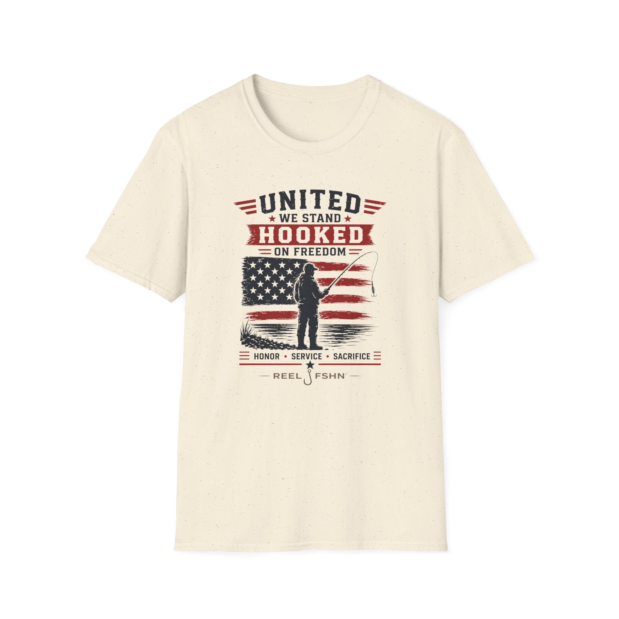 United We Stand Hooked On Freedom T-Shirt