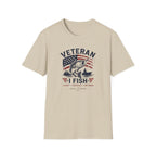 Veteran I Fish I Serve I Sacrifice I Am Proud T-Shirt
