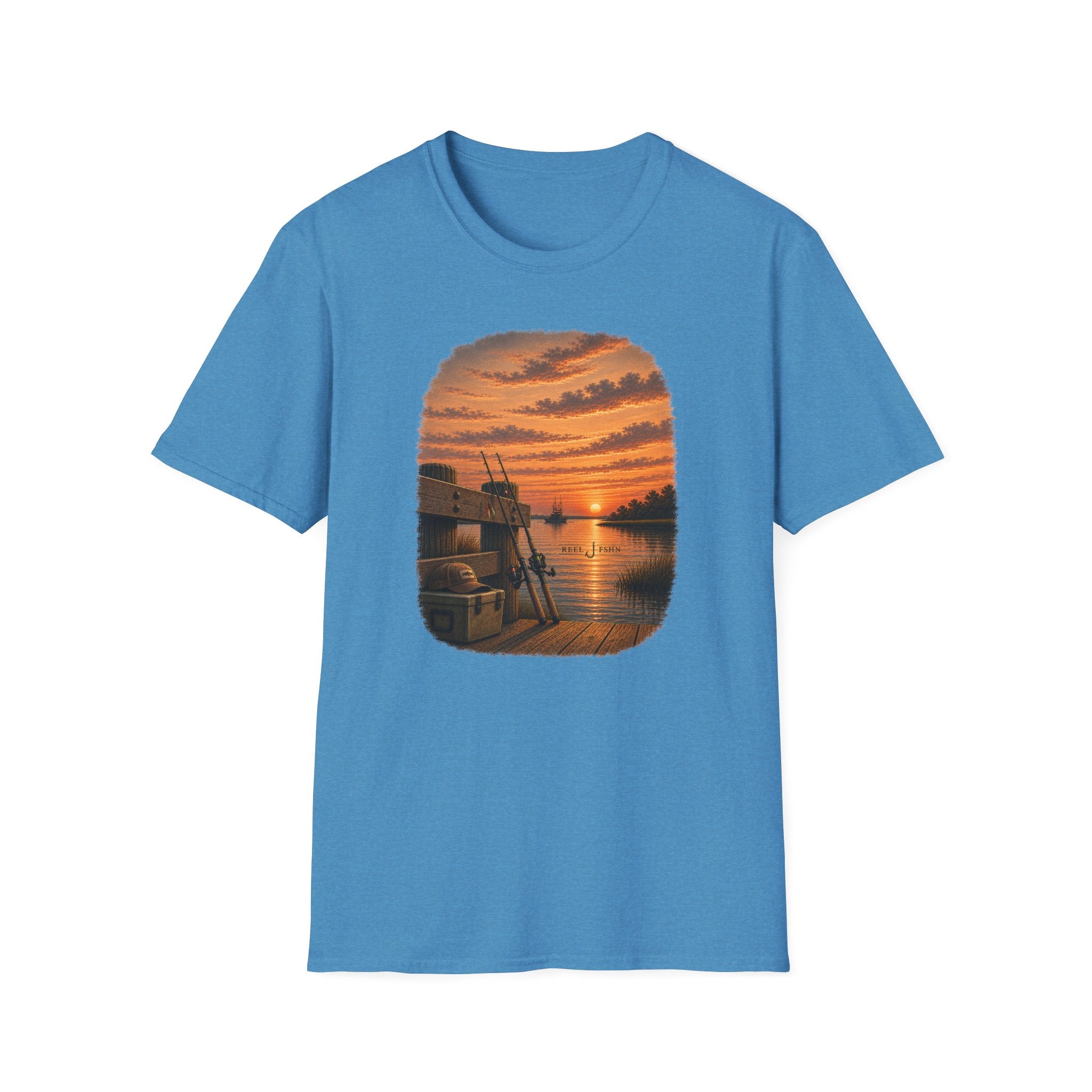 Evening Dock Scene T-Shirt