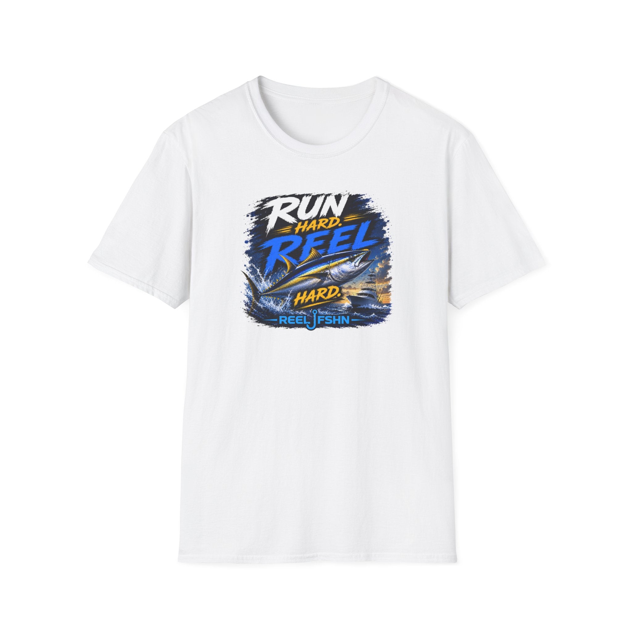 Run Hard REEL Hard T-Shirt
