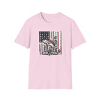 American flag with Tuna T-Shirt