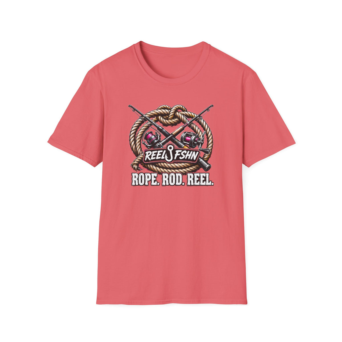 Rope. Rod. Reel. T-Shirt