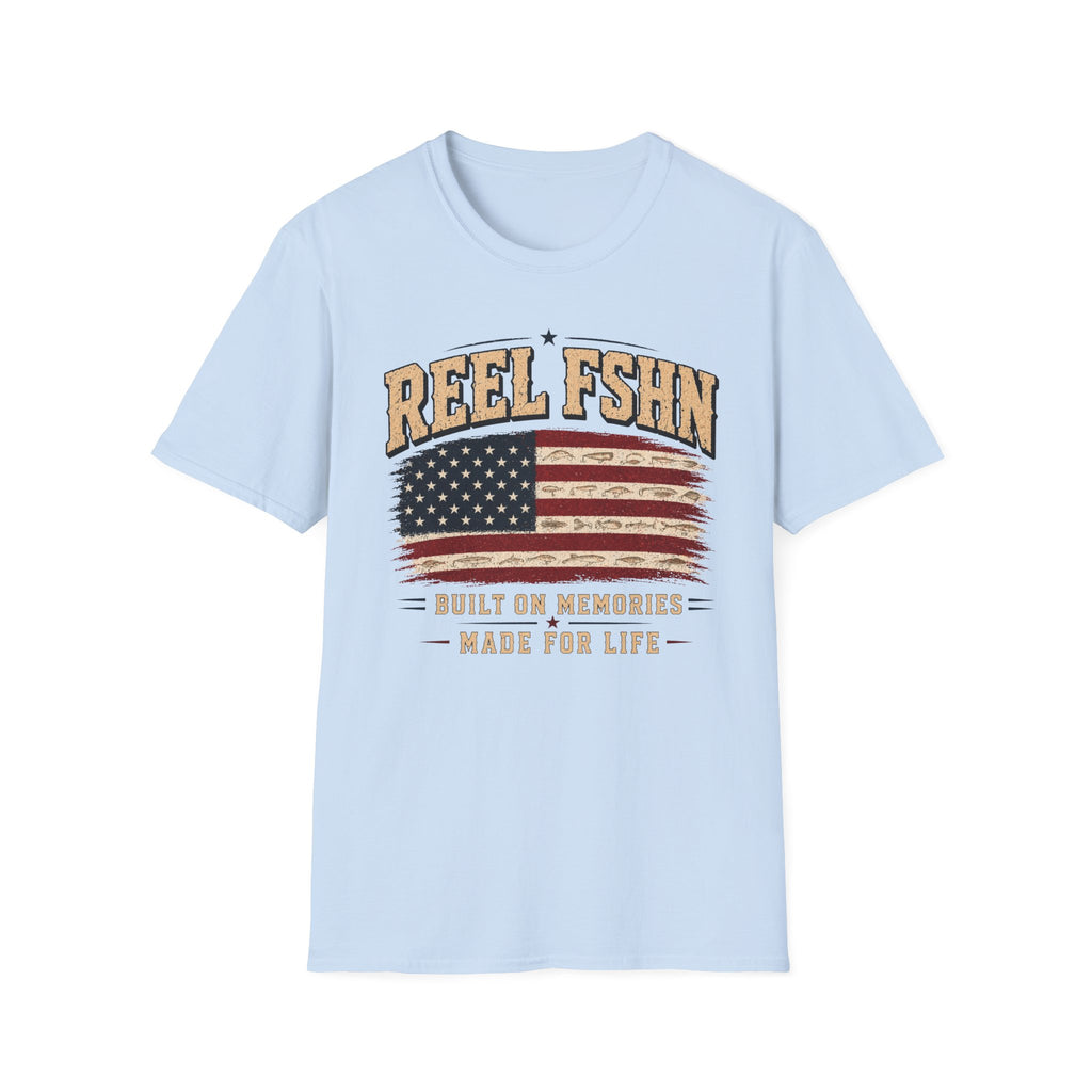 REEL FSHN Built On Memories Made For Life T-Shirt