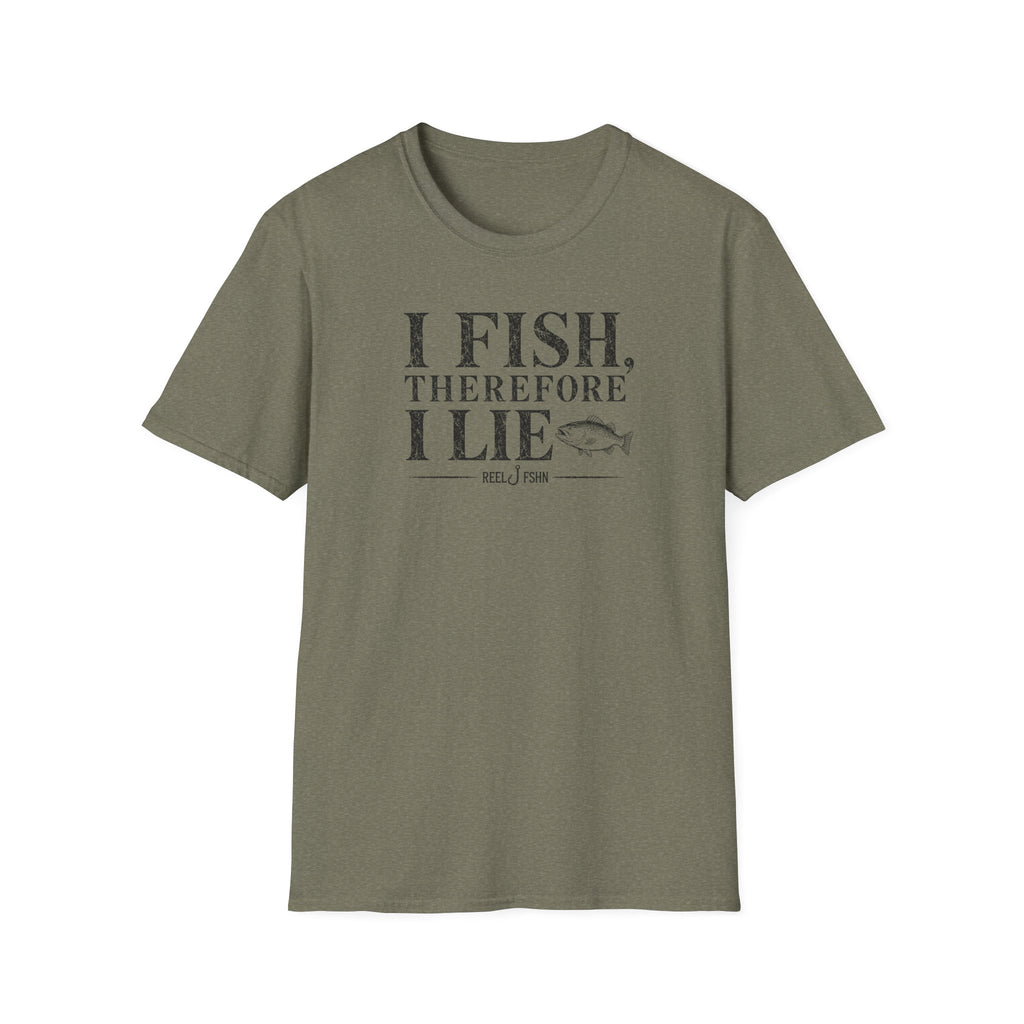 I Fish Therefore I Lie T-Shirt