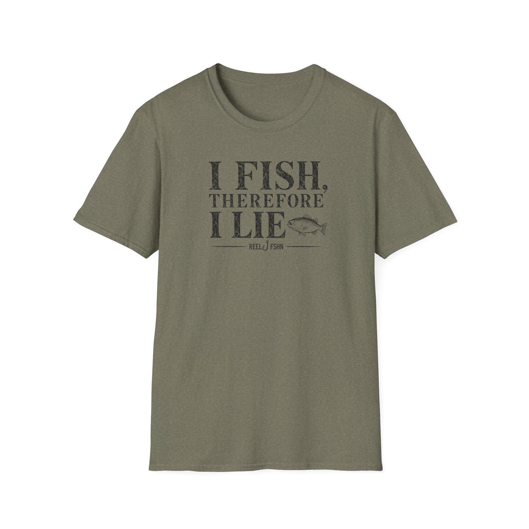 I Fish Therefore I Lie T-Shirt
