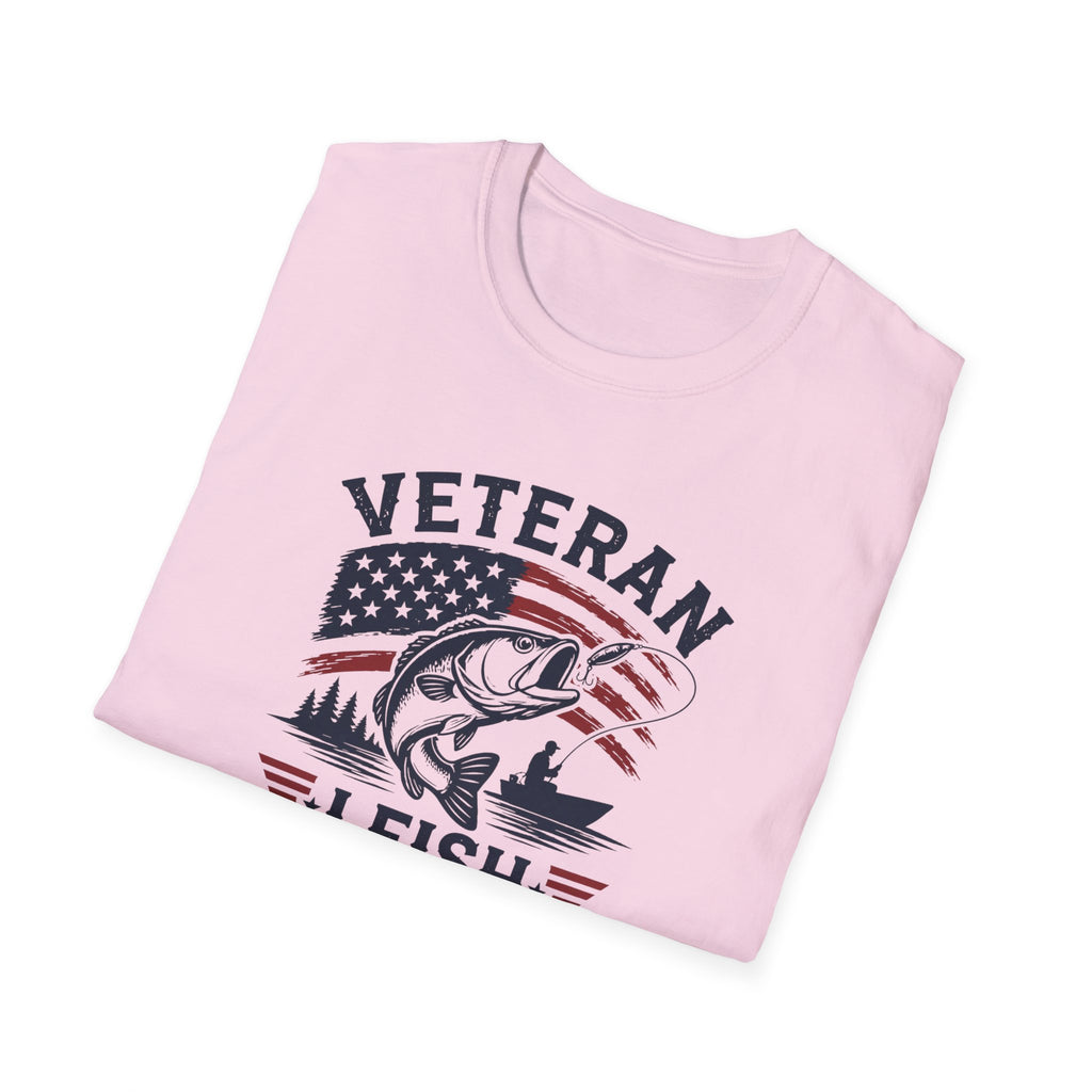 Veteran I Fish I Serve I Sacrifice I Am Proud T-Shirt