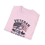 Veteran I Fish I Serve I Sacrifice I Am Proud T-Shirt
