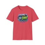 Fishing Is In My DNA with Yellowfin Tuna T-Shirt
