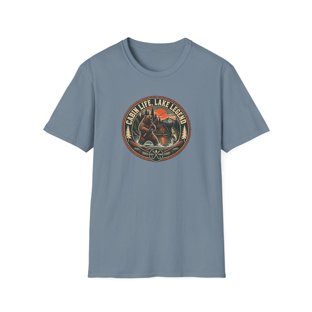 Cabin Life.  Lake Legend T-Shirt