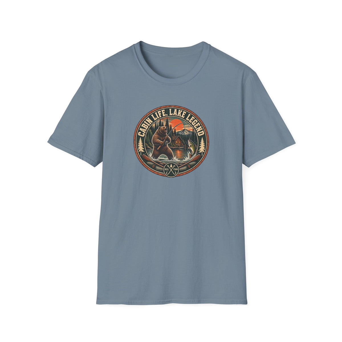 Cabin Life.  Lake Legend T-Shirt