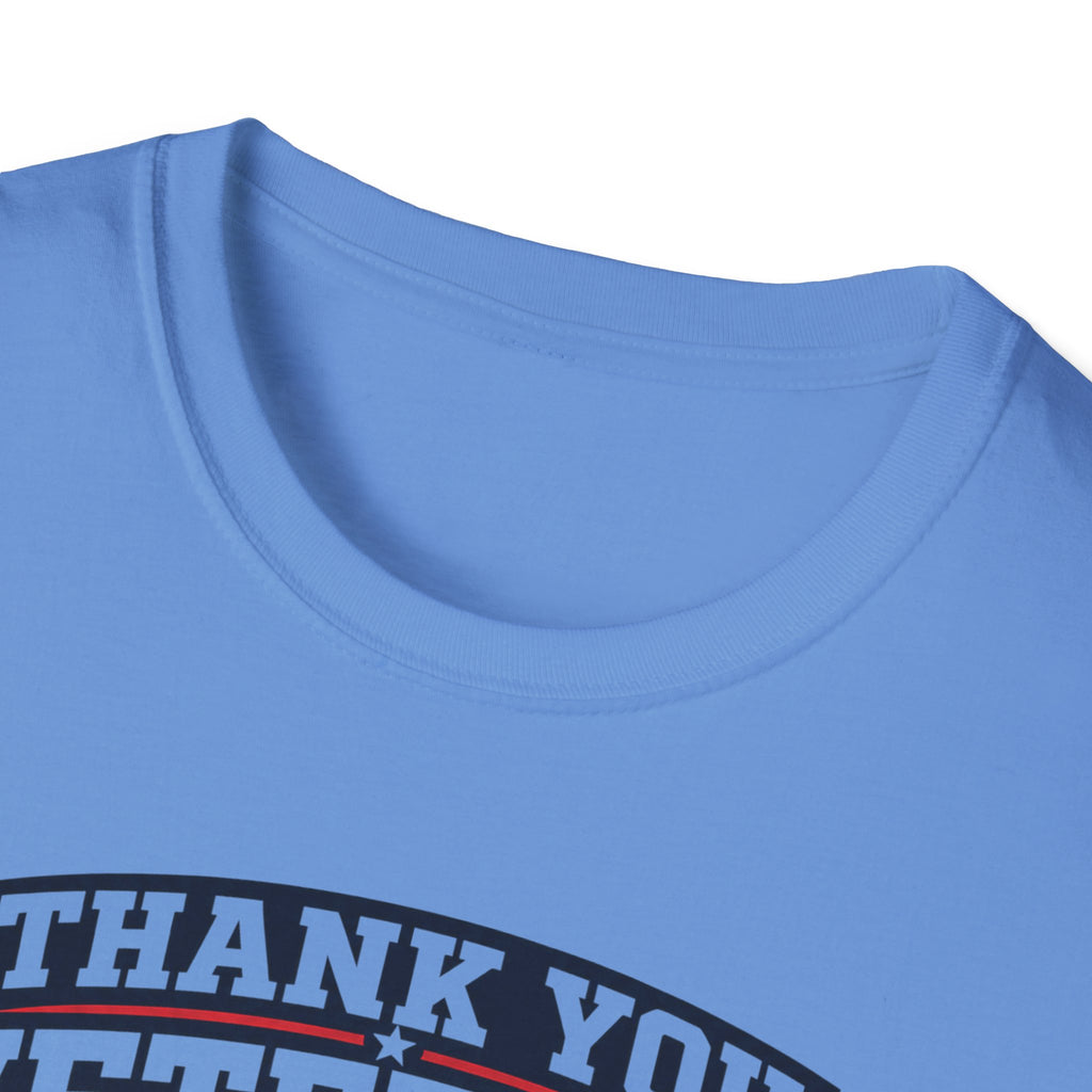 Thank You Veterans For Your Service T-Shirt